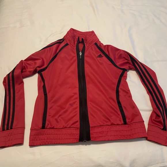 Adidas Magenta Zip up jacket - Picture 1 of 1